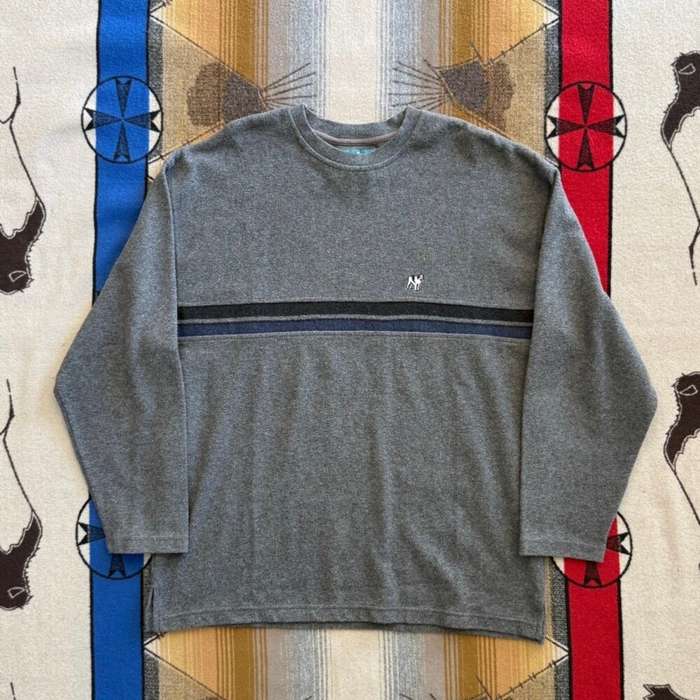 Vintage Men’s Big Dogs Pullover Sweater Size XL Embroidered 90s Y2K Casual